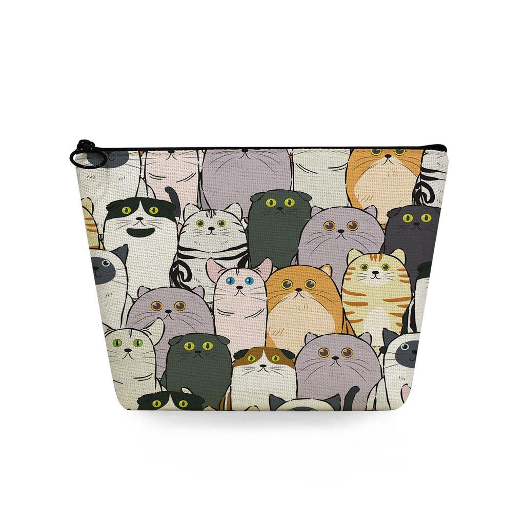 Women Animal Print Cosmetic Bag Toiletries Organize Travel Storage Case 6709