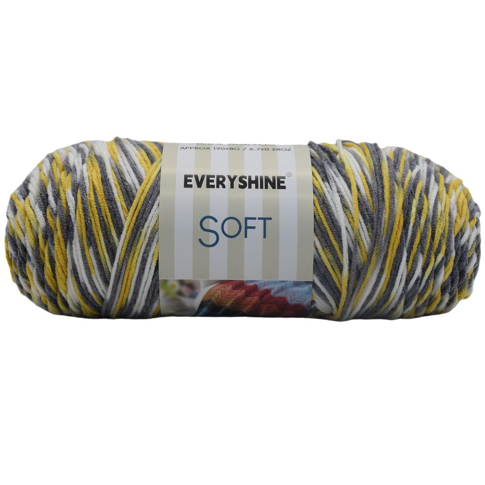 6pcs Gradient Super Bulky Yarn for Blankets Jumbo Polyester Bundle (1.14kg) - Extra Thick Multicolor DIY Knitting Crochet Kit for Chunky Home Decor