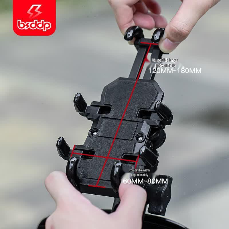 BSDDP Motorcycle & E-Bike Anti-Vibration Phone Holder