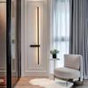 Smart Linear Minimalist Wall Light for Living Room, Hotel Sofa, Stairway, Hallway, or Bedside.