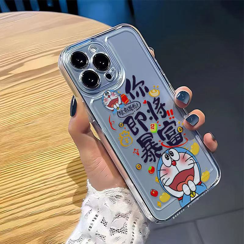 You Are About To Get Rich Apply iPhone16PorMax Phone Case 14Pro Apple 15 Transparent 13/12 Cute 11
