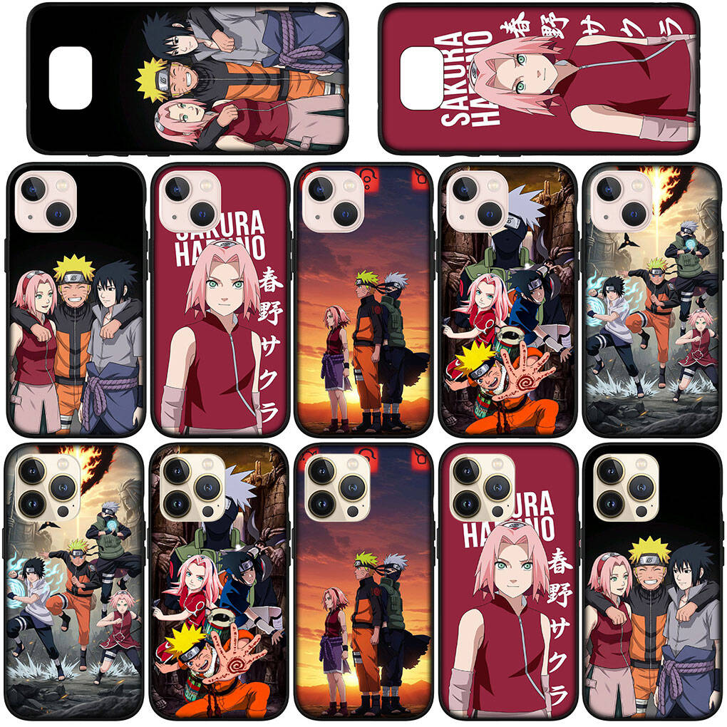 Case for iPhone 17 15 16 Plus Xiaomi Poco X7 X6 F8 F7 C85 C75 C71 Redmi Note 14 12 11 13 Pro Max A4 14C 13C 15C Kakashi Haruno Sakura Narutos Sasuke