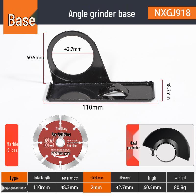 Angle Grinder Bracket & Dust Cover Conversion Tool