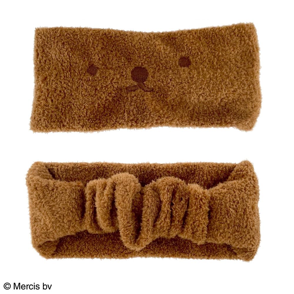 Dick Bruna Boris Haaraccessoires-Set mit Miffy-Haar-Haar und Ein schönes Geschenk für Zimmer, Bad und Gesicht (MF46802) Turban, Krawatte, Kamm. tragen, Zeit,