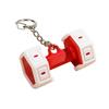 Keychain Pendant 3D Printed Dumbbell Charm Gym Keyring Sports Style Fitness Key Holder Backpack Accessories