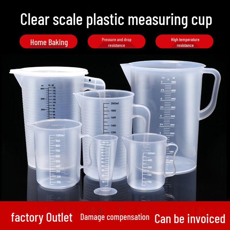 ZISIZ Graduated Plastic Measuring Cup