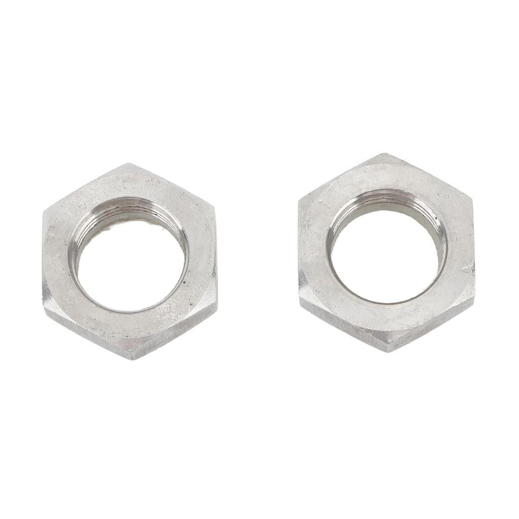 2PCS Outboard Self Locking Nut Motor Pinion Nut 90185 22043 for Outboard Motor 2 4T 9.9‑250HP for Parsun for Hidea