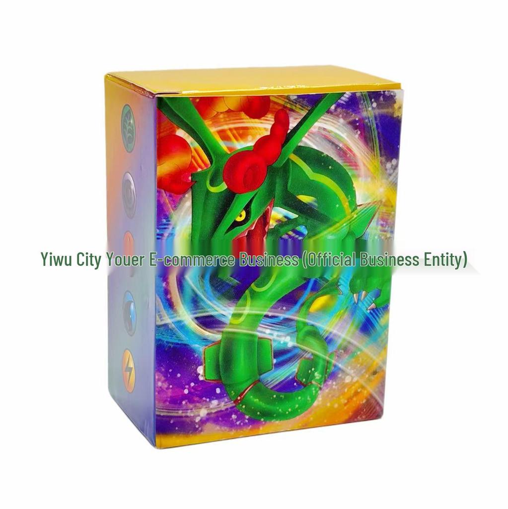 Pokemon Cards Set: Rayquaza & Pikachu Foil Collection 