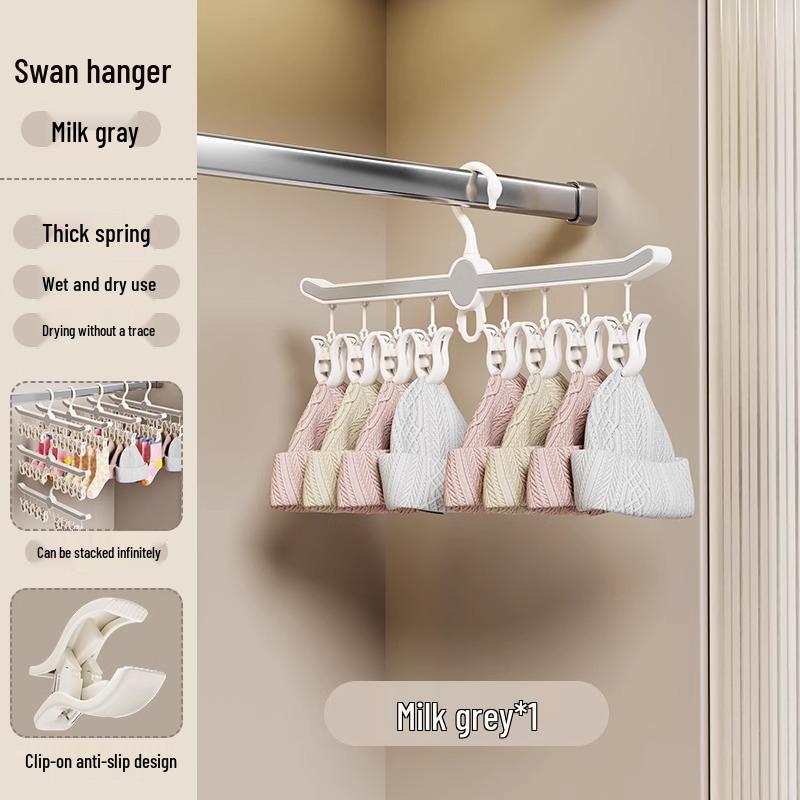 

Multi-Clip Socks and Underwear Drying Rack for Balcony or Wardrobe Use
