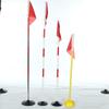PVC Barrier Pole with Iron Base