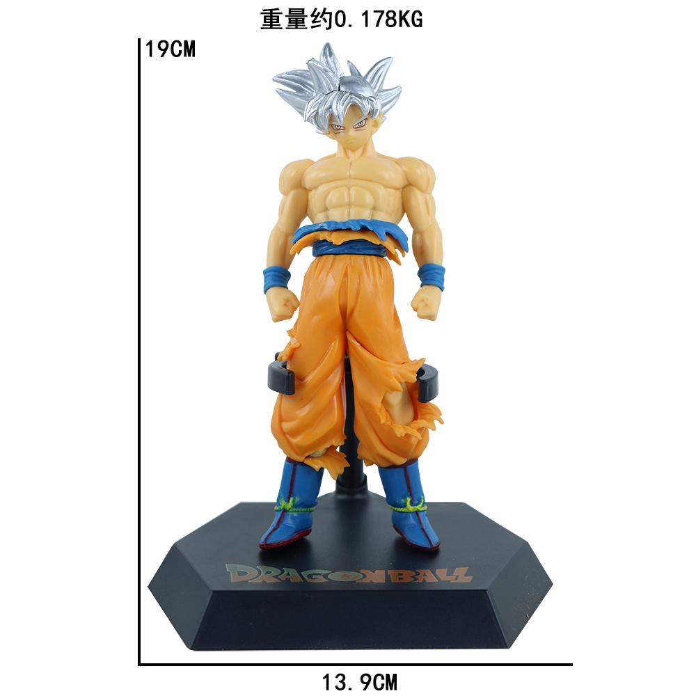 Anime Dragon Ball Z 18-20Cm Super Saiyan Son Goku Broly Vegeta Anime Action Figure Model Gifts Collectible Figurines For Kids