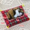 Car Ornaments Simulation Sleeping Cats Decor Plush Doll Auto Accessories