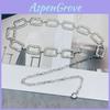Silver Gold Metal Waist Chain Womens Fashion Belt Pendant Jewelry For Summer And Winter
