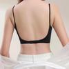 Women's Invisible Bra U-shaped Beautiful Back Gathered Backless Bra Specially Adjusted Skin Color Matching White T-shirt Worry-free Underwear