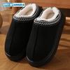 New Fashion Fluffy Platform Slippers for Women Winter Plush Warm Cotton Shoes Woman Comfort Non Slip Unisex Home Slippers