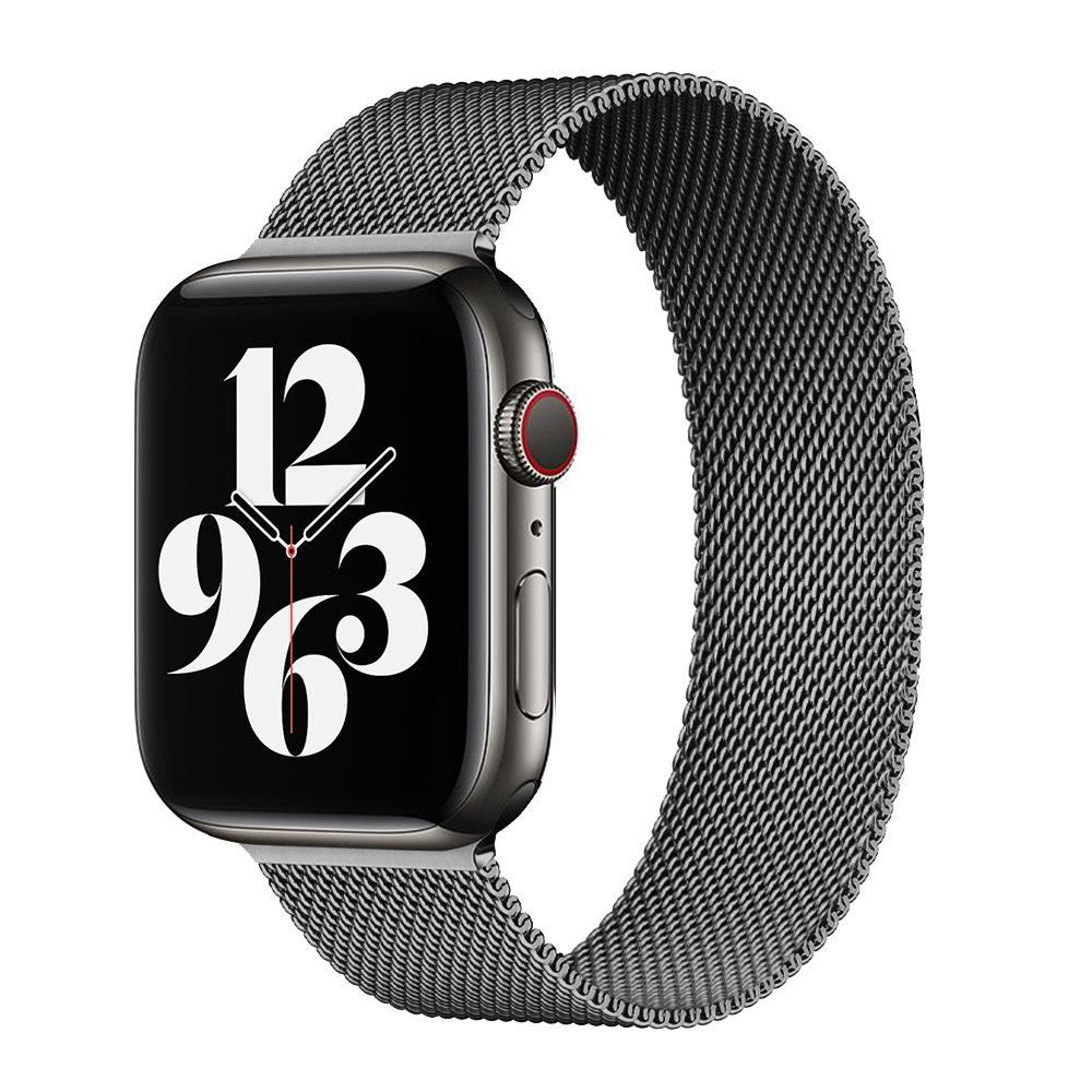 Toepasbare Magnetische Milanese Band voor Apple Watch Series 8/7/6/SE/5/4/3/2 en iWatch