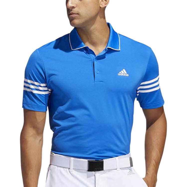 Adidas Ultimate365 Polo Shirt Men's Glow Blue FQ5869