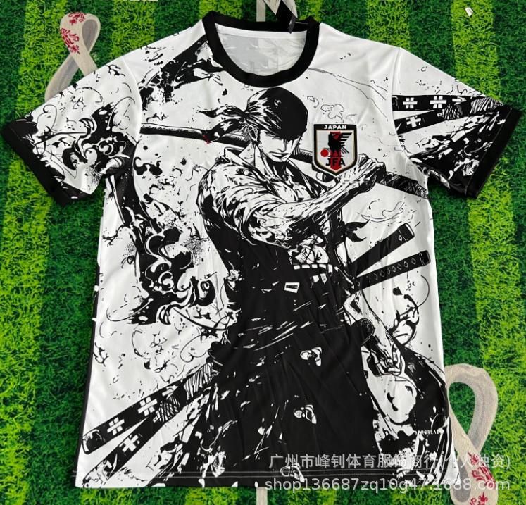 Maillot de football animé Coupe du Monde 2026, maillot thème dessin animé japonais, maillot de sport respirant pour l'entraînement