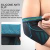 Loogdeel 1Pcs Breathable Compression Elbow Support Pads Elastic Brace Unisex Basketball Volleyball Fitness Protector Arm Sleeves