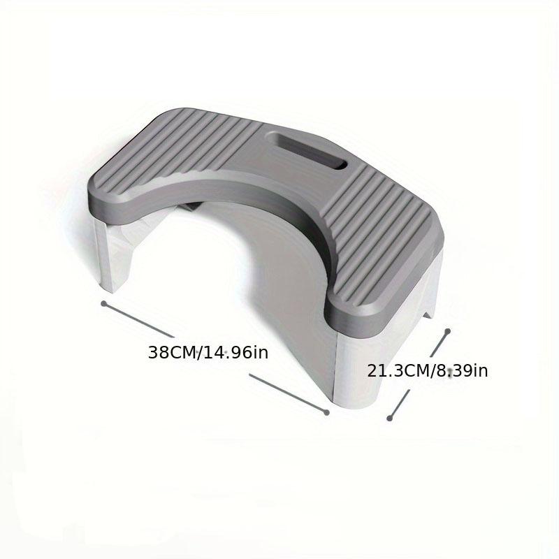 Toilet Seat Stool Portable Squat Stool Home Adult Bathroom Accessories Toilet Squat Stool Removable Non-slip