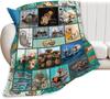 Capybaras Blanket Capybara Gift Party Decorations Plush Blanket for Bedroom Couch Sofa Kids Adults All Seasons