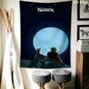 Shrek Green Ogre'S Tale Tapestry Wallmounted Background Cloth Home Decor Wall Decoration Wall Covering Decoration