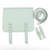 1Set DIY Handmade Handbag Set Leather Bag Cover Shloulder Strap for Women Crochet Backpack Purse Crossbody Bags Accessories