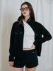 HHIPS Studded Knit Shorts (Black)