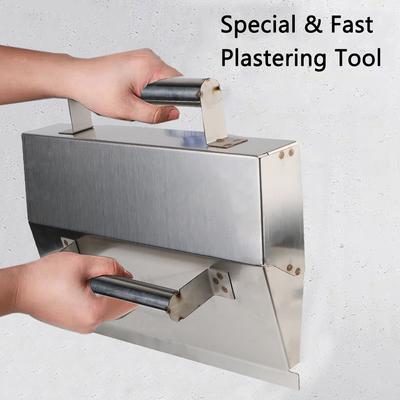Raschietto per intonaco, stucco per malta cementizia, frattazzo per intonaco rapido, spatola per cartongesso, utensili per intonacatura in acciaio inossidabile