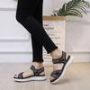 2026 Fashion Sandals Women Summer Shoes Soft Comfortable Summer Holiday Flat Ladies Sandal Plus Size 42
