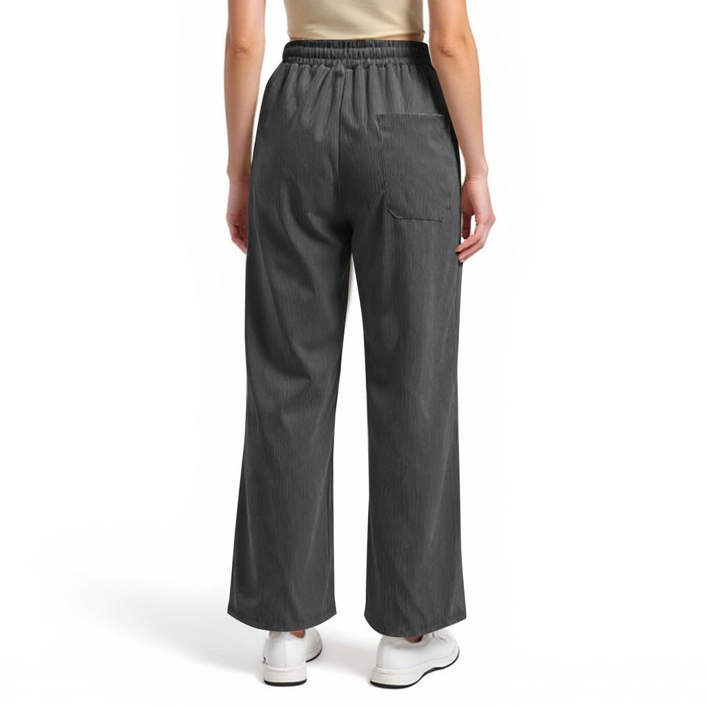 Women's Straight Pants Fashion Casual Pants Nine Point Harlan Pants