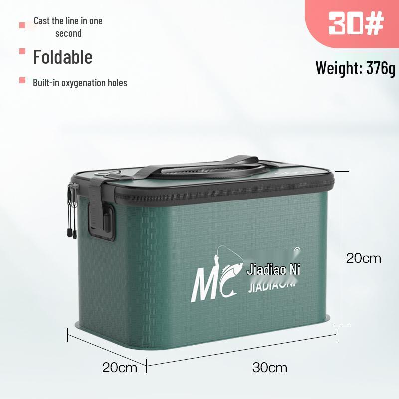 

Foldable Hard Shell Fish Keeper Bucket for Fishing