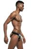 Men's Breathable Color Block Combed Cotton Low-rise Underwear