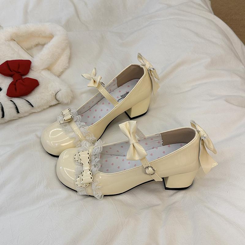 Fashion Women Pumps Comfortable New Fashion Shoes Spring New Round Shallow Shoes Buckle Soft Sole Non-slip Shoes Women Zapatos De Mujer