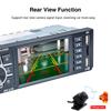 3.8" 1DIN Car Audio MP5 Radio Player FM Mirror Link Remote w/ Rear View Camera