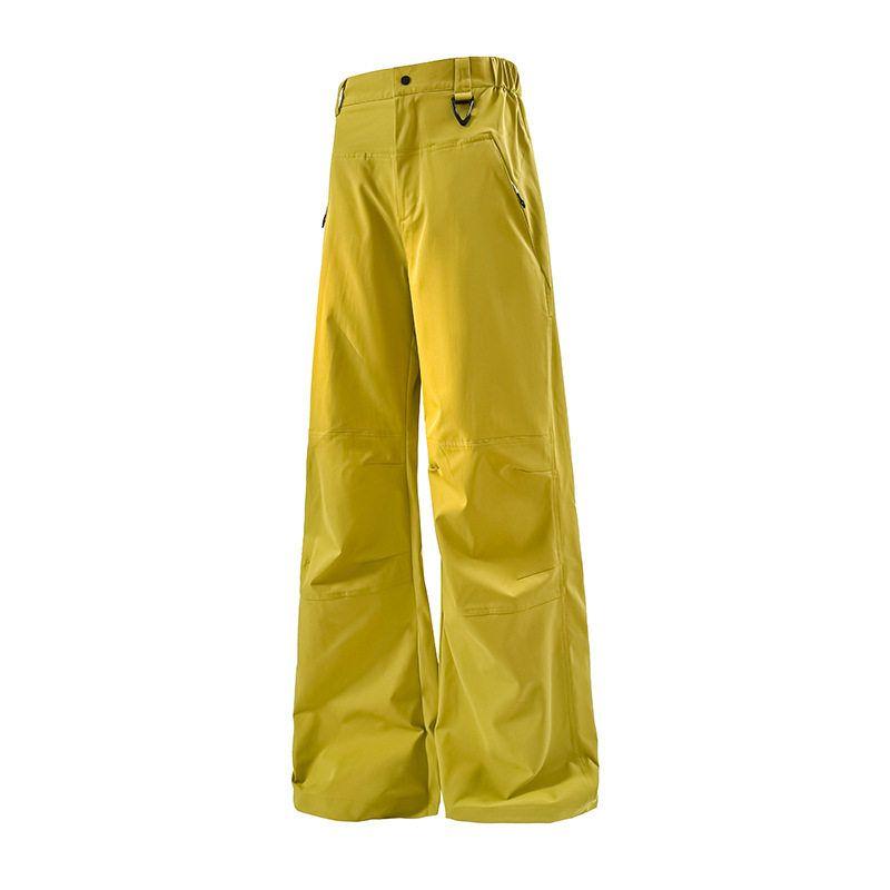 American-Style Outdoor Sports Waterproof Softshell Hiking Pants for Men and Women, 2025 Autumn Trendy Street Windproof Casual Cargo Pants