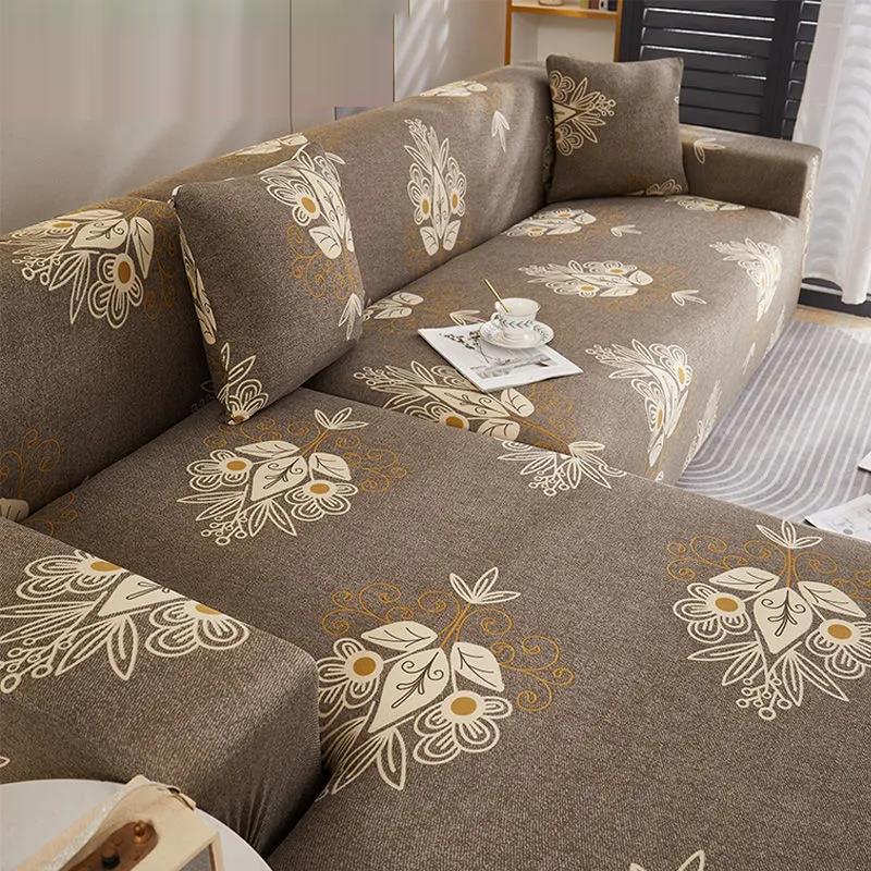 1/2/3/4 Seat Modern Style Sofa Cover Cushion Washable Stretch Sofa Cover Full Cover Non-slip Modular Soft Sofa Cover