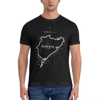 Tricou Nurburgring Classic îmbrăcăminte bărbați Tricou cu mânecă scurtă tricouri vintage bărbați haine hippie tricou negru bărbați topuri de vară