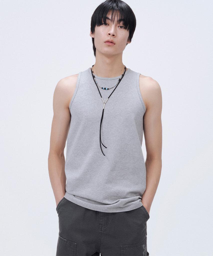 Misekiseoulmaen Basic Layered Sleeveless Gray