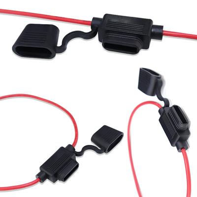 Auto Sicherungshalter Spritzwassergeschützt Flachsicherungshalter Auto Wasserdicht Inline Sicherungshalter Mini Sicherung