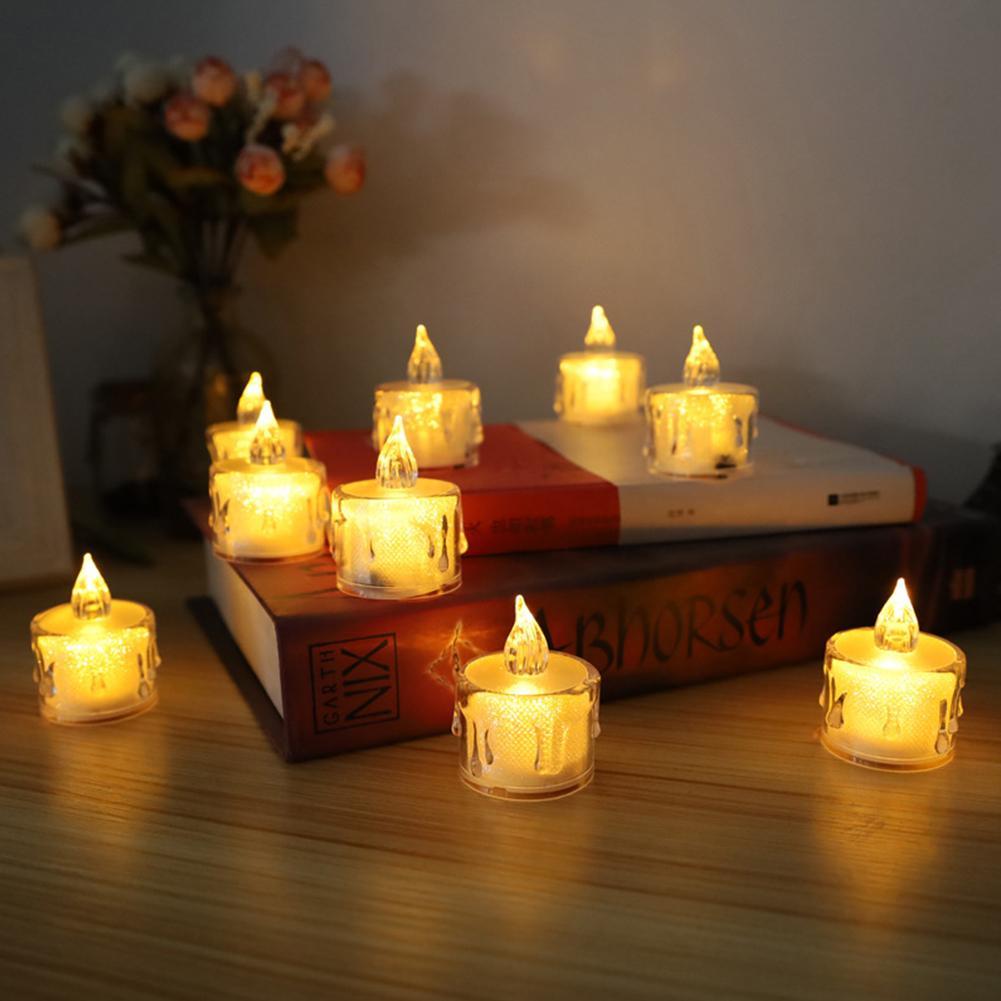 Buy Electronic Candle Light LED Simulation Birthday Candle Tea Wax