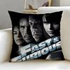 Movie Series The Fast The Furious Cushion Cover Soft & Easy-Wash Pillow Case – Versatile For Couch, Bed, Travel And Office