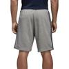 Adidas Essentials Comfortable Versatile Striped Casual Shorts Men Shorts Gray BK7469
