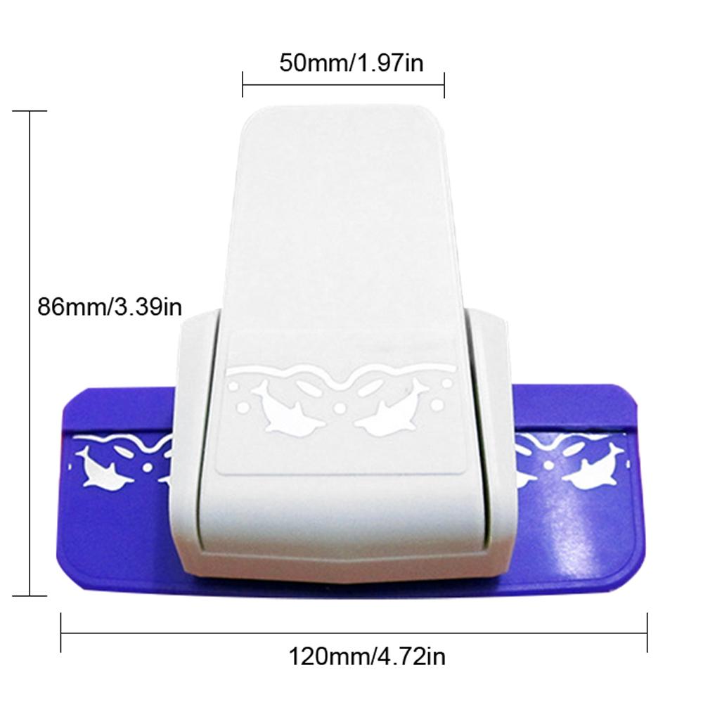 Randstanzer zum Basteln, Diamant-Blumenstanzer, Schnörkelquadrate für Scrapbooking, DIY-Projekte, Papier