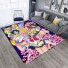Cute Cartoon Theme Sailor Moon Tsukino Usagi Cartoon Rug Multifunctional Household Anti-slip Decorative Door Mat, Outdoor Floor Mat, and Carpet Y7