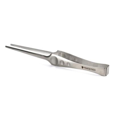 PEAKS&TREES Camping Craver Tong Stainless Steel Tong Single Item Yakiniku Outdoor Made In Japan Tsubame Sanjo Barbecue BBQ Grill Kitchen Tool
