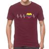 Venezuelan Heartbeat T Shirts Men Fashion T Shirt Cotton Oversized I Love Venezuela Flag Heart Tshirt Unique Tees Tops
