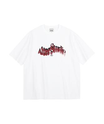 ALTER STUDIO Motion Blur Print T-Shirt_White
