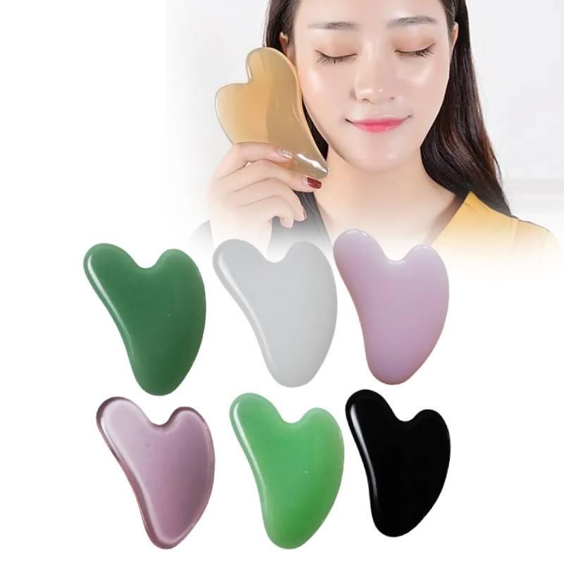 Shape Face Heart Gua Sha Tool Spa Massager Facial Beauty Product Care Health
