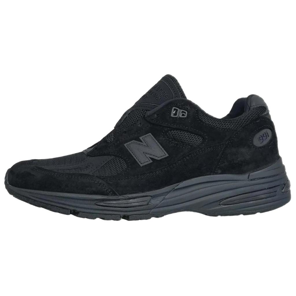 New Balance 991v2 Made In England Triple Black Unisex Sneakers U991KK2